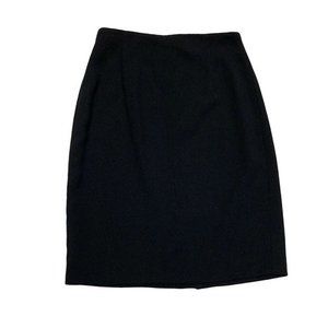 Rafaella Black Pencil Skirt Women's Size 6 Career Business Wrinkle Proof
